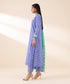 Women's Unstitched Lawn Printed Blue 3 Piece Suit